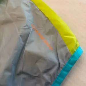 NEW Cotopaxi Teca Windbreaker Women XS Blue Green Packable Anorak 1/2 Zip Hooded thumbnail 6