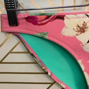 Triangl Pink‎ Floral Neoprene Bikini Bottom thumbnail 3