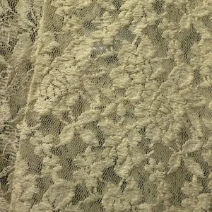Miss Me Womens Large Ivory Crochet Floral Lace Short Sleeve Semi Sheer Excellent thumbnail 3