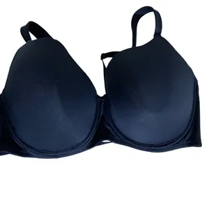 Delta Burke Navy Blue Padded Bra Size‎ 42D Size undefined thumbnail 2