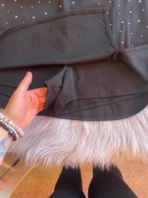 wild fable Black Studded Mini Skirt thumbnail 5