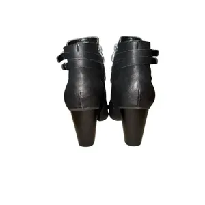 Xappeal Women’s Monica Adorable Ankle Boots Black Side Zip Size 8.5 thumbnail 4