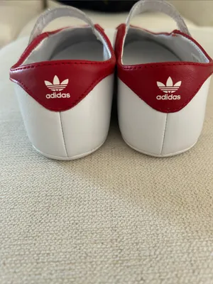 ADIDAS STAN SMITH LO BALLET SHOES, White/Red, size 8, NWOT DISPLAY PAIR thumbnail 10