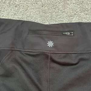 Athleta Women’s Black Running Leggings with a Reflective Details thumbnail 8