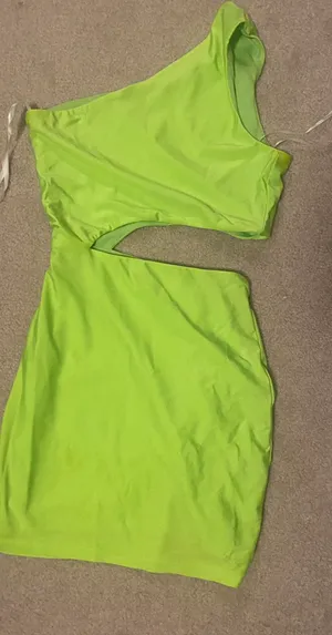 superdown Bright Green Dress thumbnail 4