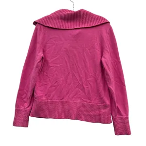 Y2K Lauren Ralph Lauren Womens Pink Half Zip‎ Mock Neck Pullover Sweater Size MD thumbnail 2