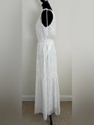 Lulus-Time Well Spent White Embroidered Maxi Dress thumbnail 5