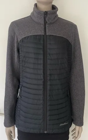 Eddie Bauer Hybrid Knit Quilted Down Jacket  thumbnail 1