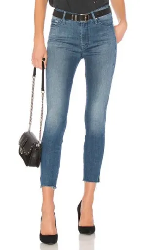 MOTHER Mother the vamp fray‎ jeans in crack the whip Size 26 thumbnail 1