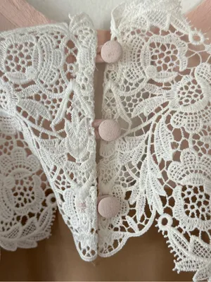 For Love & Lemons Pink Lace Mini Dress Size Small Romantic Coquette thumbnail 6