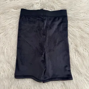 Skims High Waist Velour Short Onyx Size Small thumbnail 5