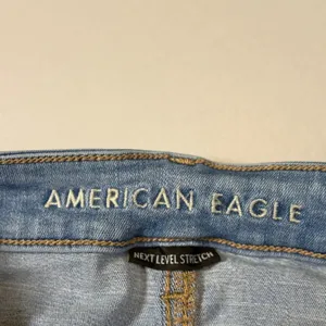American‎ Eagle Next Level Stretch Skinny Jeans Light Wash Blue Womens 0 Regular thumbnail 7