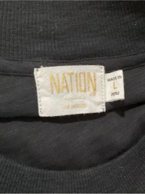 Nation LTD Barrett 90s Midi Dress Black Size Large thumbnail 10