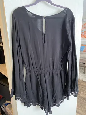 Forever 21 Black Romper thumbnail 2