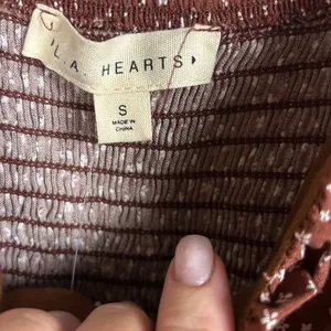 PacSun LA Hearts Brown Ruched Tank size S NWT thumbnail 10