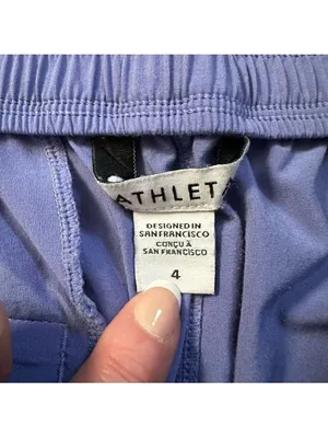 Athleta Arrival Pant High Rise Track Pant Jogger Purple Size 4 thumbnail 8