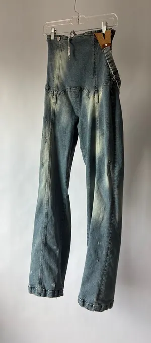 Corset Overalls Blue thumbnail 1