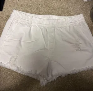 Aerie Distressed Shorts Denim thumbnail 1