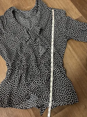 Max Studio Polka Dot Long Sleeve Blouse thumbnail 4
