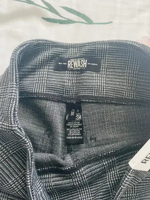 Grey Plaid Pants thumbnail 5