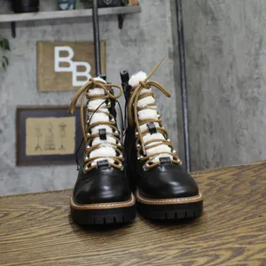 A New Day Womens Leighton Hiking Boots 85973869 Black 5.5M thumbnail 3