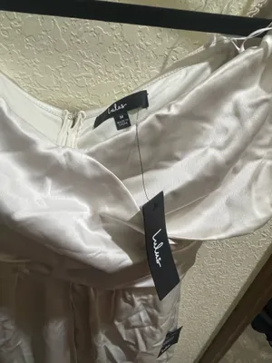 Lulus Off-The-Shoulder White Dress thumbnail 5
