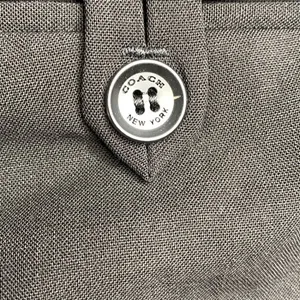 Coach Dress Pants Black Wool Trousers Women’s size 30 thumbnail 7