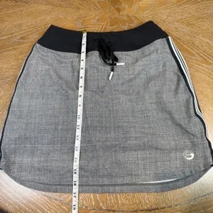 Foray Golf Core Tulip Skort Drawstring Waistband Gray Black Size‎ Small thumbnail 9
