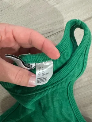 H&M Ribbed High Neck Tank thumbnail 2
