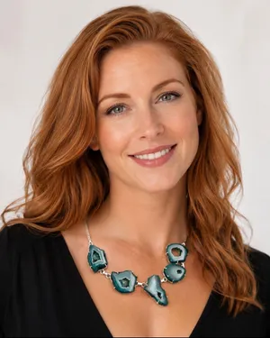 Stunning Solar Agate Necklace thumbnail 1