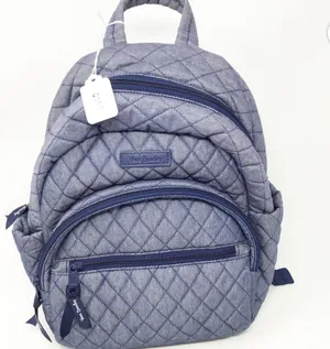 Preowned Vera Bradley Essential Small Back Pack Moonlight Navy MSRP $98 plus $39 thumbnail 1