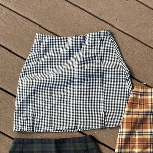 John Galt Brandy Melville Plaid Mini Skirt thumbnail 1