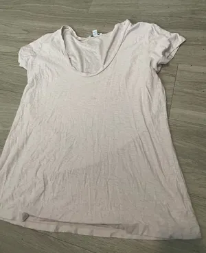 James Perse Scoop Neck Short Sleeve Tee thumbnail 1