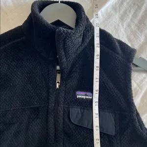 Patagonia Women's Fleece Vest Re Tool Black Size Small Polartec thumbnail 9