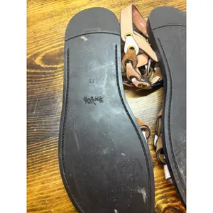 Coach Brown Sandals Size 7.5‎ thumbnail 5