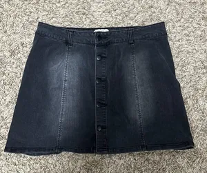 Altar'd State Back To School Jean Skirt thumbnail 1