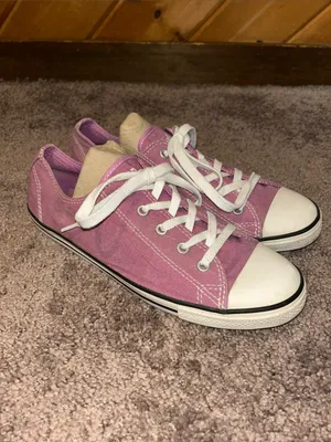 Converse Chuck Taylor all star low top Orchid purple sneakers thumbnail 6