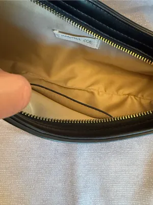 Rachel Zoe Asymmetric Shoulder Bag in black thumbnail 5