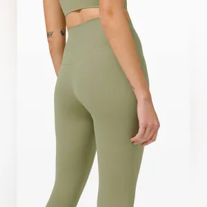 🍋 LULULEMON Rosemary Green Align 25" Leggings Size 16 thumbnail 7