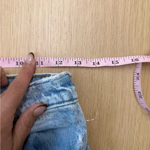 Abercrombie & Fitch the 90s Straight Ultra Hight Rise Denim Size 26/2R 2346 thumbnail 7
