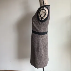 Tahari Sleeveless Leopard Sweater Dress thumbnail 5