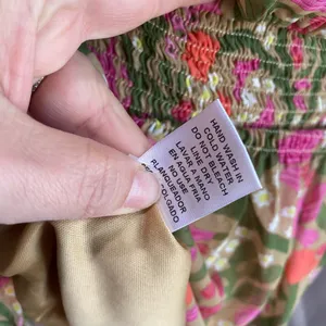 Entro Saturday In The Park Floral Mini Smocked Dress Size Small thumbnail 11