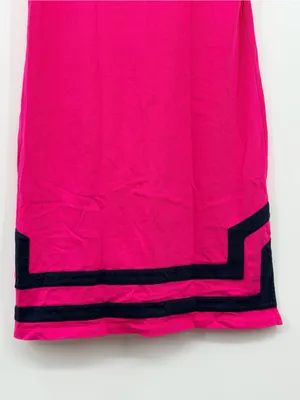 Tommy Bahama Pima Cotton Shift Dress S Pink Navy‎ Resort TW614540 thumbnail 5