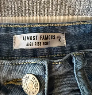 Almost Famous Jean Skirt thumbnail 2
