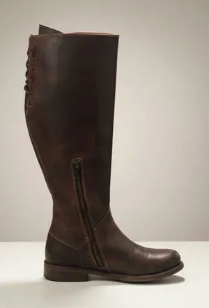 Bed Stu Manchester Brown Leather Knee High Boots Size 8.5 Womens thumbnail 1