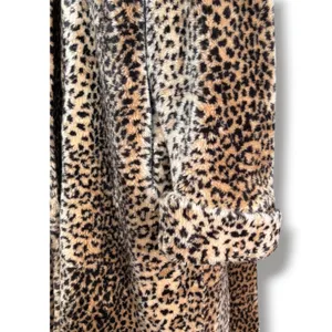 Vintage Monterey Fashions Leopard Faux Fur Long Coat Animal Print Statement thumbnail 6