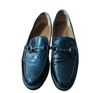 Franco Sarto Shoes Women's Size 8.5 Black Cason Loafer Flats Lug Sole Minimalist thumbnail 3