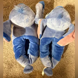 Disney's Stitch Blue Character Cozy Slippers for Women thumbnail 9