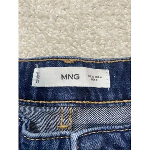 MNG Mango High Rise Wide Leg Jeans Womens US 4 100% Cotton thumbnail 7