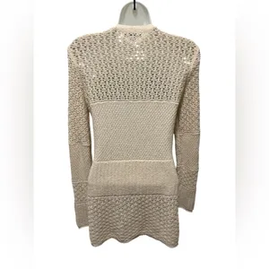 AE American Eagle Y2K Fairy Duster Crochet Grunge Mid Length Cardigan Sz S thumbnail 5